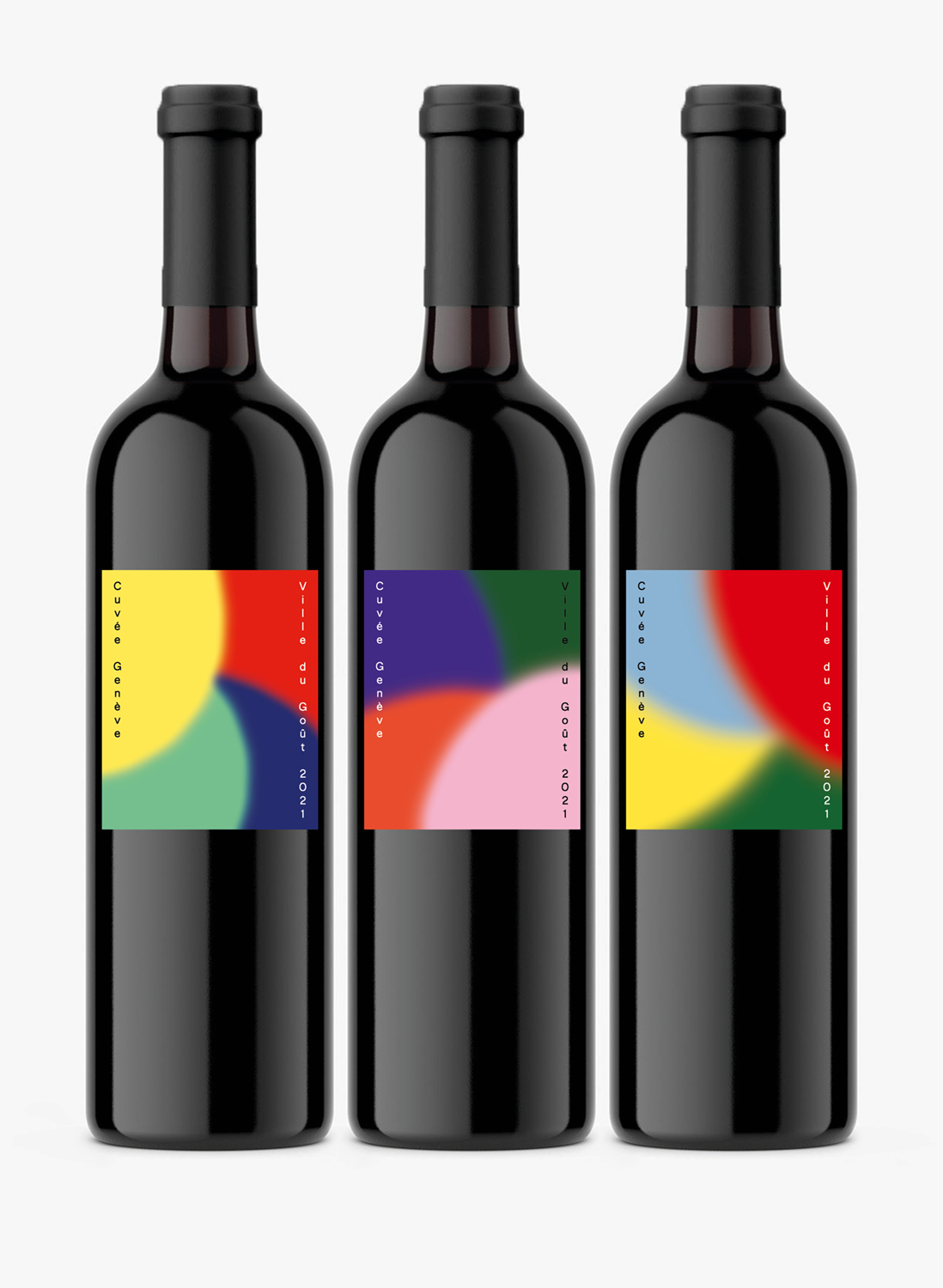 Wine labels, Cuvée genevoise ville du goût 2021
